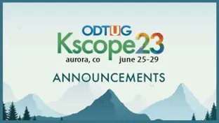 Oracle Developer & Technology User Group (ODTUG) tweet media