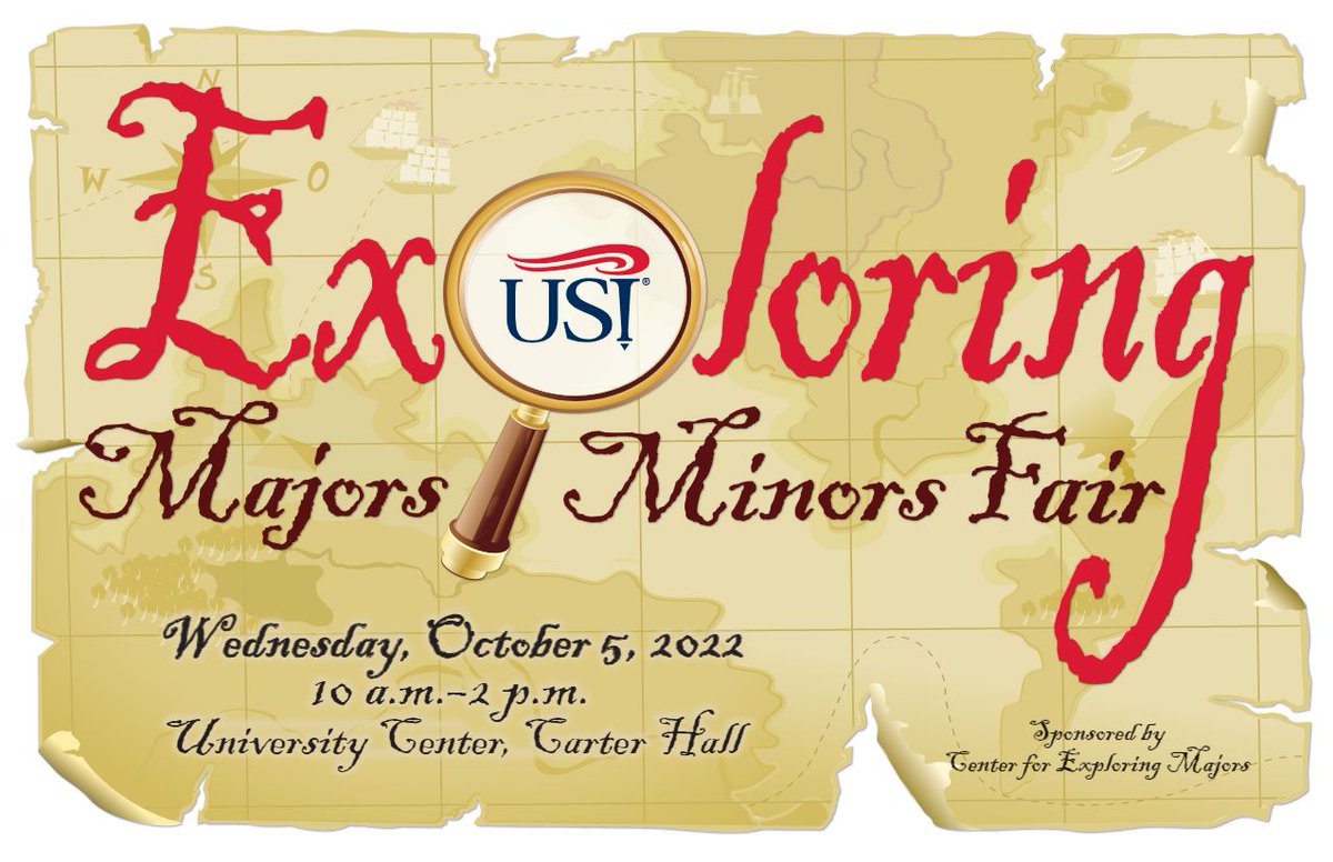 We are so excited for the Exploring Majors and Minors fair tomorrow! From 10 a.m. to 2 p.m. in Carter Hall, come explore various curricular and career opportunities and learn more about departmental offerings!