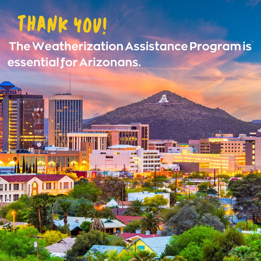 arizonafuture's tweet image. The #WeatherizationAssistanceProgram provides free necessary upgrades to eligible properties to make them energy efficient &amp;amp; reduce energy costs. 
We applaud @AZHousing @ADOH_Director for submitting their Plan to unlock more federal funding for #Arizonans! bit.ly/WAPAZ