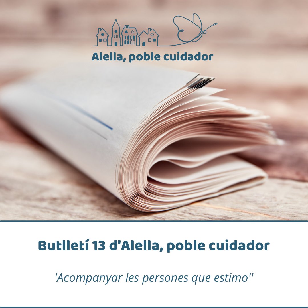 Ja teniu disponible el Butlletí d’octubre d’Alella, poble cuidador!

👉 bit.ly/3V3uim4

<a href="/ajalella/">Ajuntament d'Alella</a>