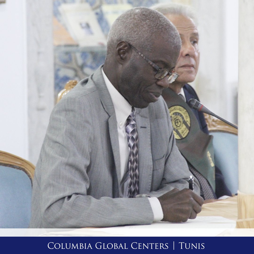 CGC Tunis (@cgctunis) on Twitter photo From the Conference of ๐ฆ๐ผ๐๐น๐ฒ๐๐บ๐ฎ๐ป๐ฒ ๐๐ฎ๐ฐ๐ต๐ถ๐ฟ ๐๐ถ๐ฎ๐ด๐ป๐ฒ last Saturday at <a href="/Beit_alhikma_TN/">Acadรฉmie Tunisienne Beit al-Hikma</a> titled "Pour un universel de traduction".
The large crowd was conquered by the intellectual demonstration of the Senegalese philosopher, professor of Philosophy at <a href="/Columbia/">Columbia University</a> From the Conference of ๐ฆ๐ผ๐๐น๐ฒ๐๐บ๐ฎ๐ป๐ฒ ๐๐ฎ๐ฐ๐ต๐ถ๐ฟ ๐๐ถ๐ฎ๐ด๐ป๐ฒ last Saturday at <a href="/Beit_alhikma_TN/">Acadรฉmie Tunisienne Beit al-Hikma</a> titled "Pour un universel de traduction".
The large crowd was conquered by the intellectual demonstration of the Senegalese philosopher, professor of Philosophy at <a href="/Columbia/">Columbia University</a>