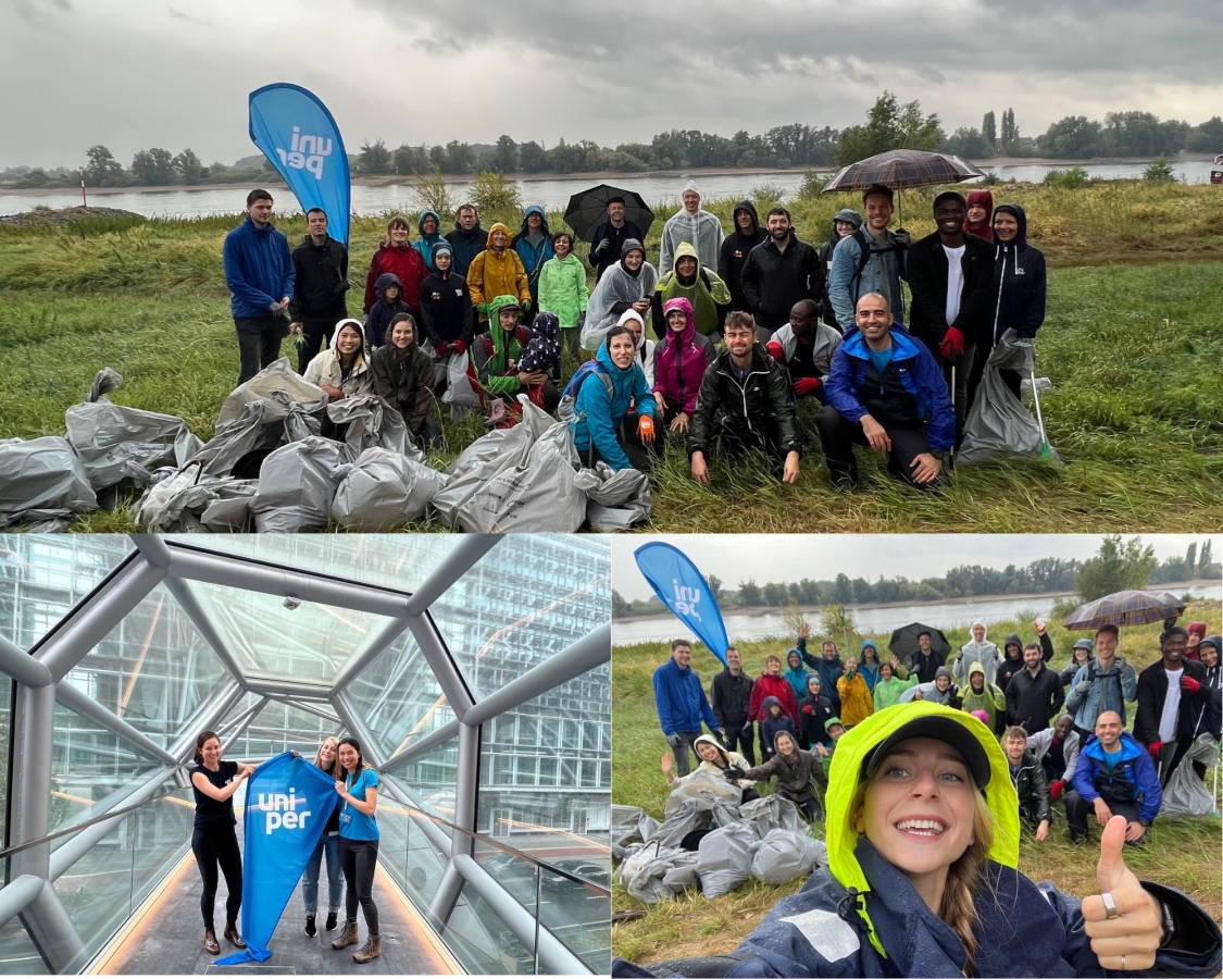 UniperGermany's tweet photo. #RhineCleanup - 2022 #Recap ☘️

Unsere Mitarbeiter, ihre Familien &amp; Freunde reinigten das #Rheinufer in #Düsseldorf. Danke an die Teilnehmer*innen für diese gelungene Aktion. Der Regen hat bewiesen, dass wir unsere Umgebung trotz aller Hindernisse zum Strahlen bringen können. https://t.co/BV0I63707V