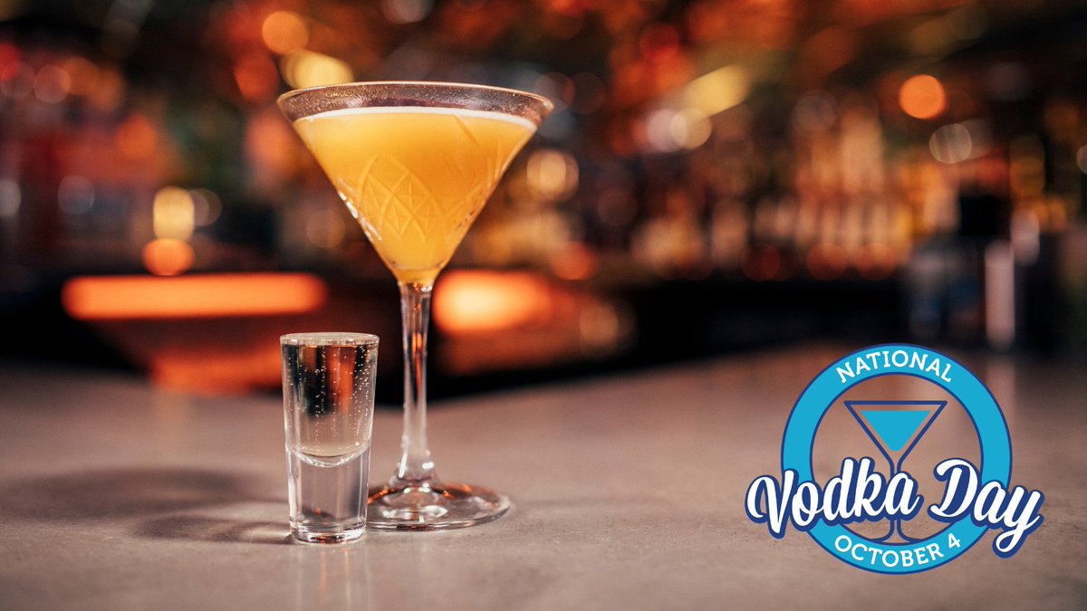 Did you think that today was just another ordinary Tuesday? Today is #NationalVodkaDay, and #vodka fans across the world are celebrating! What will you be doing to celebrate National Vodka Day? Check out our latest newsletter for inspiration! 

🍸 ow.ly/GQoT50L0Yq2