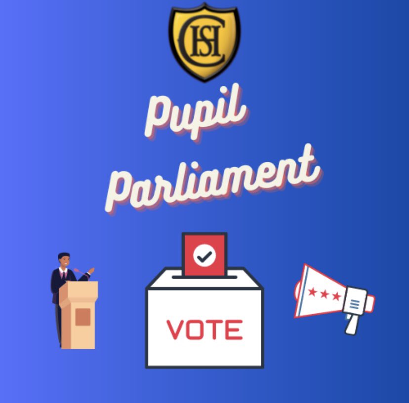 Excited for our Pupil Parliament launch event tomorrow! A reminder to all representatives to report to the Assembly Hall at the beginning of P5 on Wednesday 😄 <a href="/clydebankhigh/">Clydebank High</a>