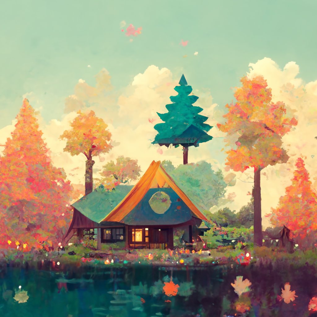 SS31007869's tweet photo. AIにポケ森の絵を描いて貰ったら、意外と良くて面白い

使用: midjourney https://t.co/2CGaJ1LGDi