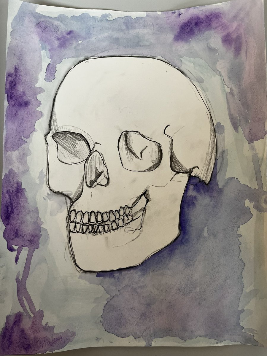 pinccollege's tweet image. York campus did some mark making &amp;amp; brilliant skeleton sketches today and used watercolours to give some colour #Post16 #Creative #pathway 
#PINCCollege #ArtForAll #ArtForMentalHealth
#NeuroDiverse #SEND #Autism #Neurodiversity
#respectful #Responsible #Safe #artforwellbeing