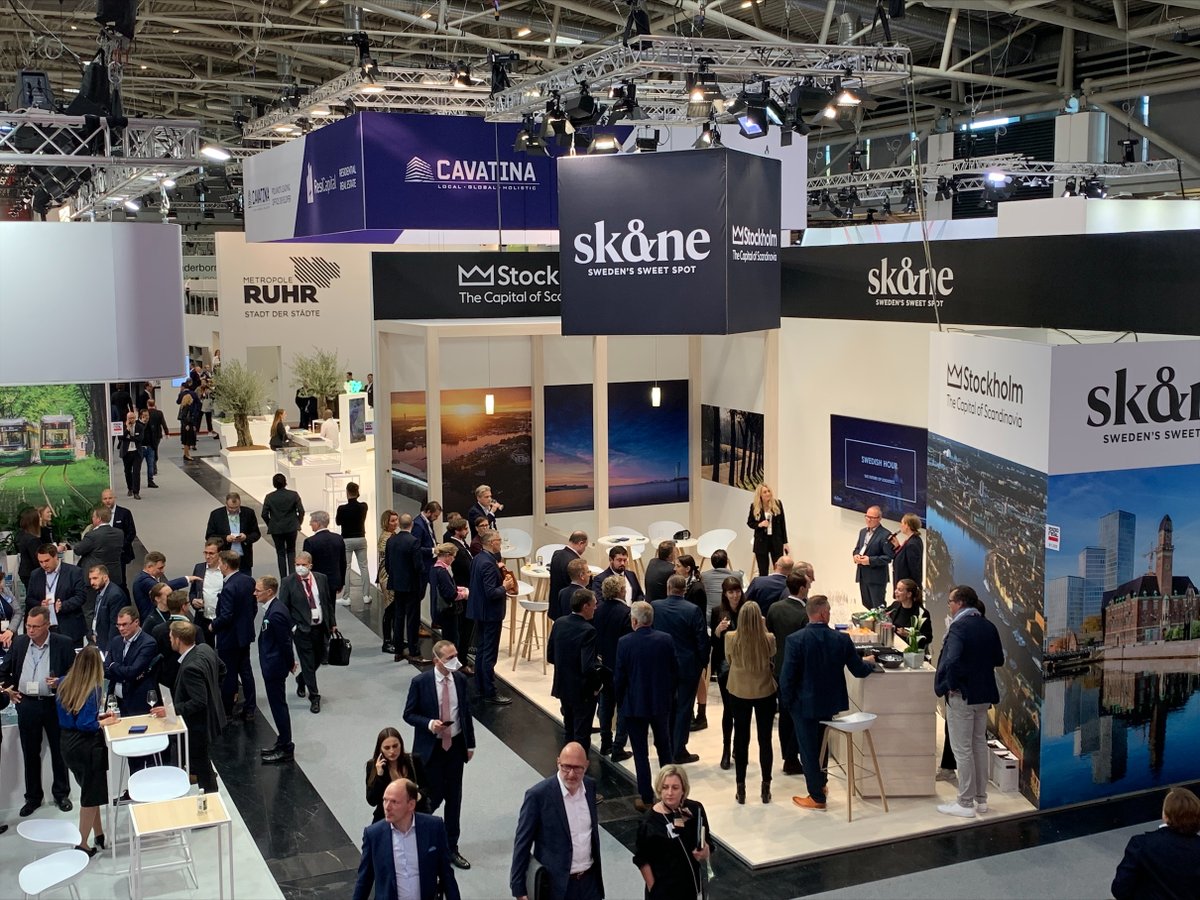Invest Stockholm is at #ExpoReal and #SwedishHour  Tomorrow's topic at 16:00 - Sustainable City Development with <a href="/investinskane/">Invest in Skåne</a>, <a href="/KrugerErik/">Erik Kruger</a> <a href="/annagissler/">Anna Gissler</a>, industry experts and representatives from Gävle, Malmö and Helsingborg.
exporeal.net/en/visitors/pl…
#investstockholm #PropTech