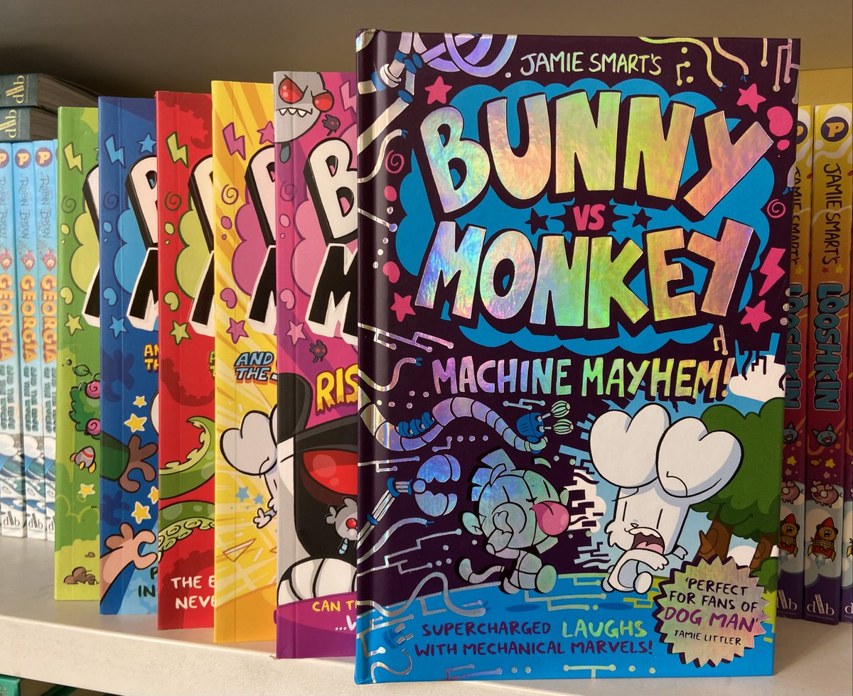 ✨GIVEAWAY!✨ WIN the full collection of Bunny vs Monkey books by @jamiesmart!! To enter... ✅Follow us. 👍Like and retweet this post. 😍Comment a 🐰 or 🐵 emoji. The WINNER will be announced in 1 WEEK!