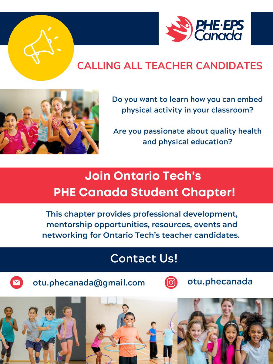 WendyBarber19's tweet photo. @OT_Ridgebacks @ontariotech_u @OT_FED SO proud of PHE TCs starting first EVER Canadian university PHE Canada Chapter ! @otu_phecanada https://t.co/VCgREtTbUX