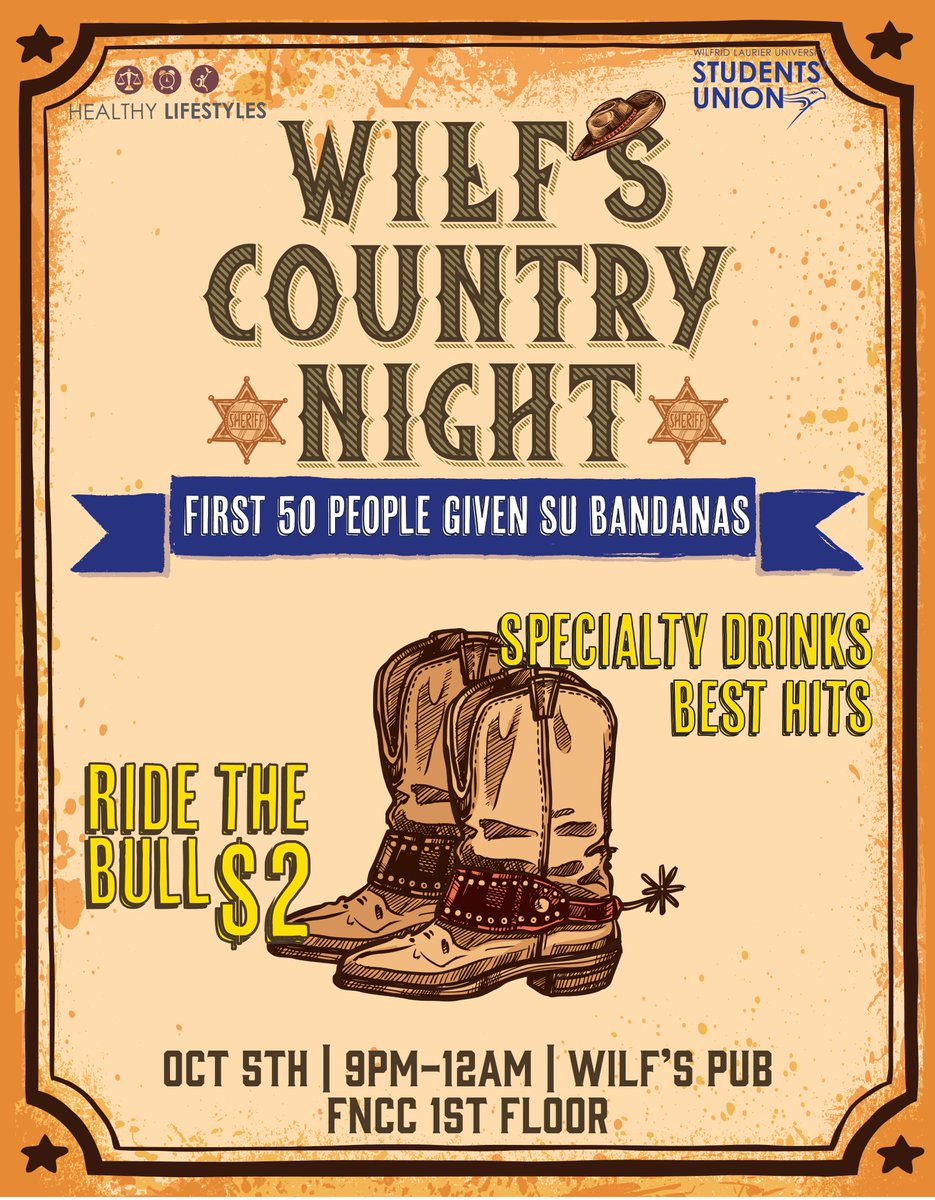 Come out tomorrow night to our all-ages Country Night 🎶