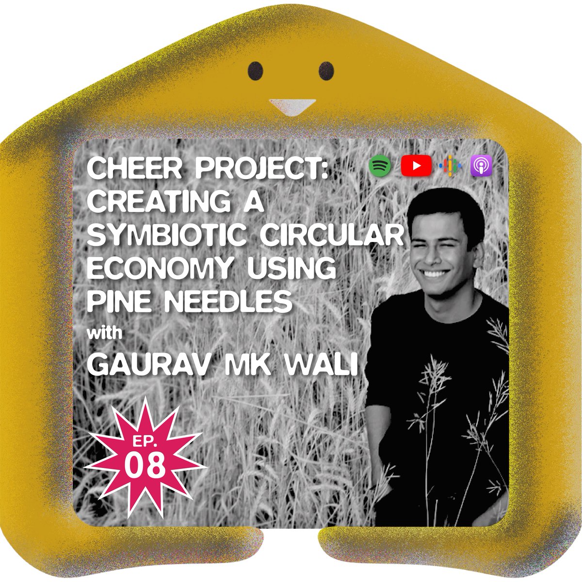 tinyfarmfriends's tweet photo. Ep.08 // Cheer Project: Creating a symbiotic circular economy with Gaurav MK Wali

Tiny Farm Friends Podcast
Watch it on Youtube
https://t.co/u93mNvEYKh
Listen/Subscribe on Spotify, Apple, Google podcast, and other streaming platforms. https://t.co/BExXUszIBq