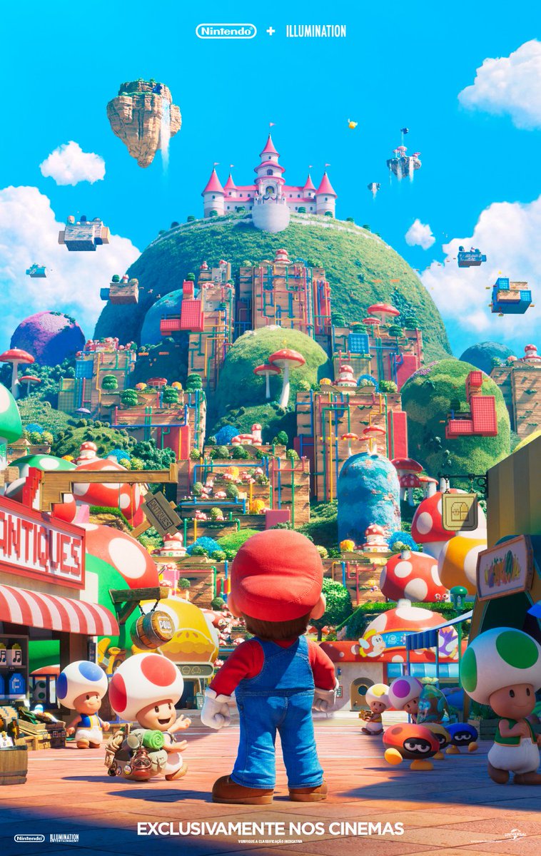 Universal Pictures - A linha de chegada já está próxima!🏁  #SuperMarioBrosFilme estreia dia 5 de abril e você já pode garantir seu  ingresso