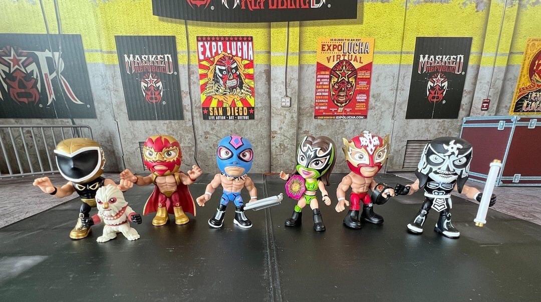 #LegendsOfLuchaLibre 

Official licensed @maskedrepublic's @LegendsOfLucha Luchacitos by @BossFightStudio. 🇺🇸

Click on the link to pre-order ➡️ cutt.ly/OP6Aw3M 🛒

#LuchaCentral #LuchaLibre #ProWrestling #プロレス 🤼‍♂️  

➡️ LuchaCentral.Com 🌐