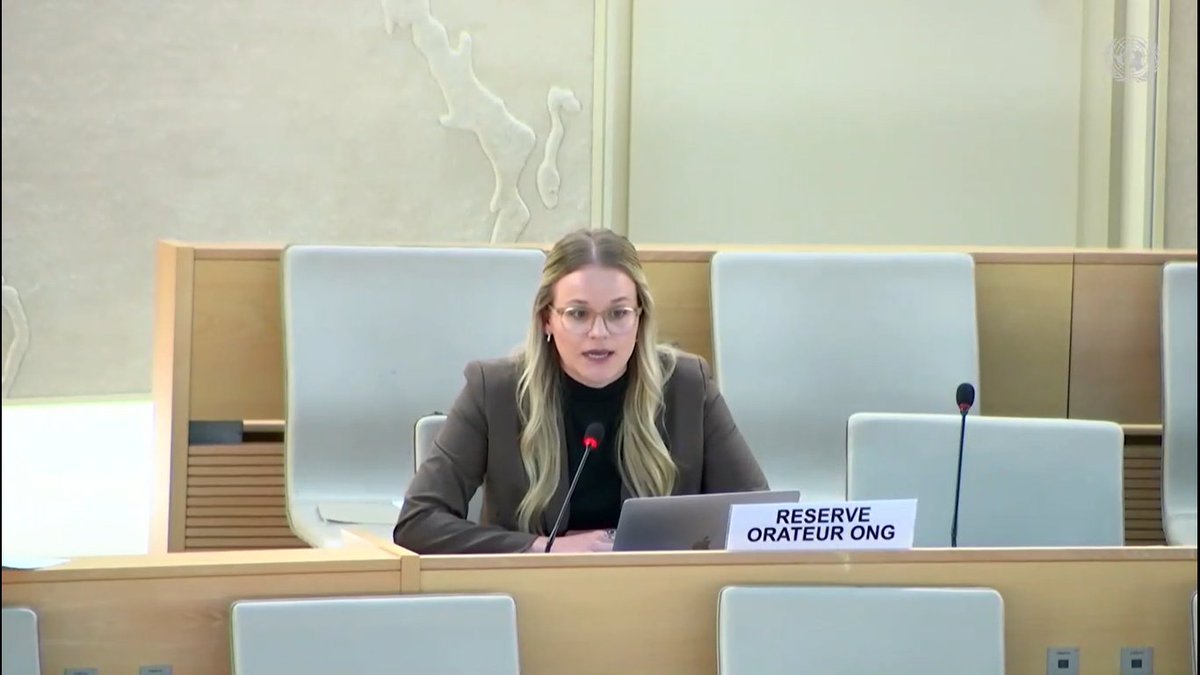 Geneva4Justice's tweet photo. GICJ delivered several joint oral statements requesting effective implementation of the #DurbanDeclarationandProgrammeofAction into the national legislation of each State to curb systemic racism in the 21st century, at #HRC51. https://t.co/8Gms4TmGTr