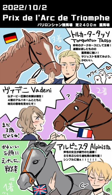 パドックのツヤッツヤした馬を見るのが好きです 