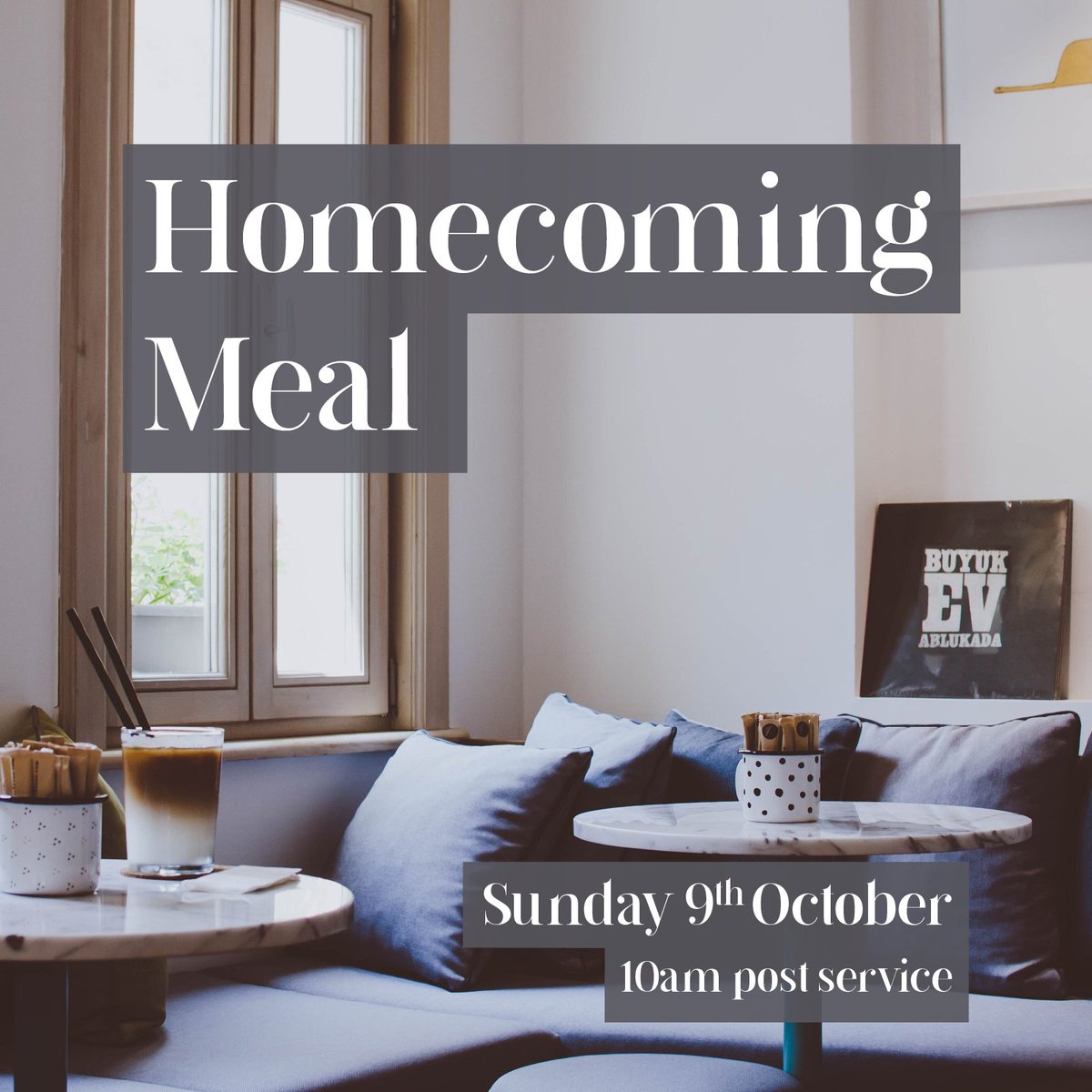 We are loving seeing so many new faces at our Sunday gatherings!

This Sunday we are hosting a Homecoming Meal after our 10am service!

Join us to discover more about our church, meet some of the team and eat delicious pizza!

To sign up click hullvineyard.churchsuite.com/events/rch6y7mu