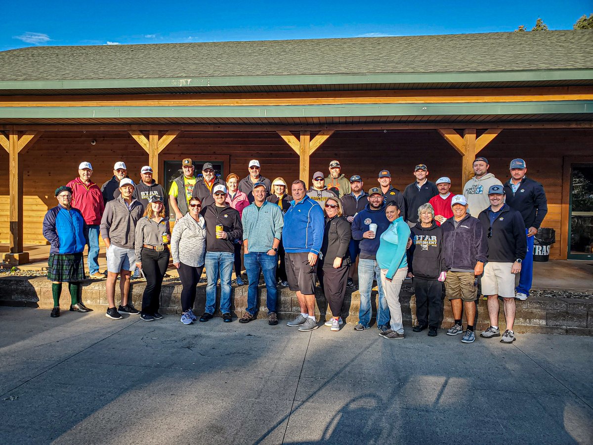Star_Equipment's tweet photo. We held our Star Employee Golf Outing over the weekend at Oakland Acres Golf Club and couldn't have asked for better weather that made for a perfect day of golf! Congrats to Jake Larson, Jake Olesen, Leo Callison, Logan Callison for taking home the championship. https://t.co/ndJ0jPq9jW