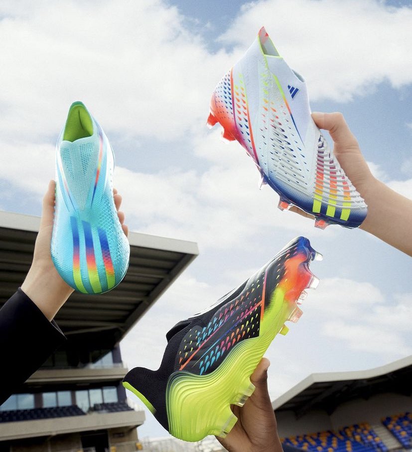 LuliAriasL's tweet photo. Los nuevos botines de Adidas.🤯 https://t.co/x37HA5LMpf