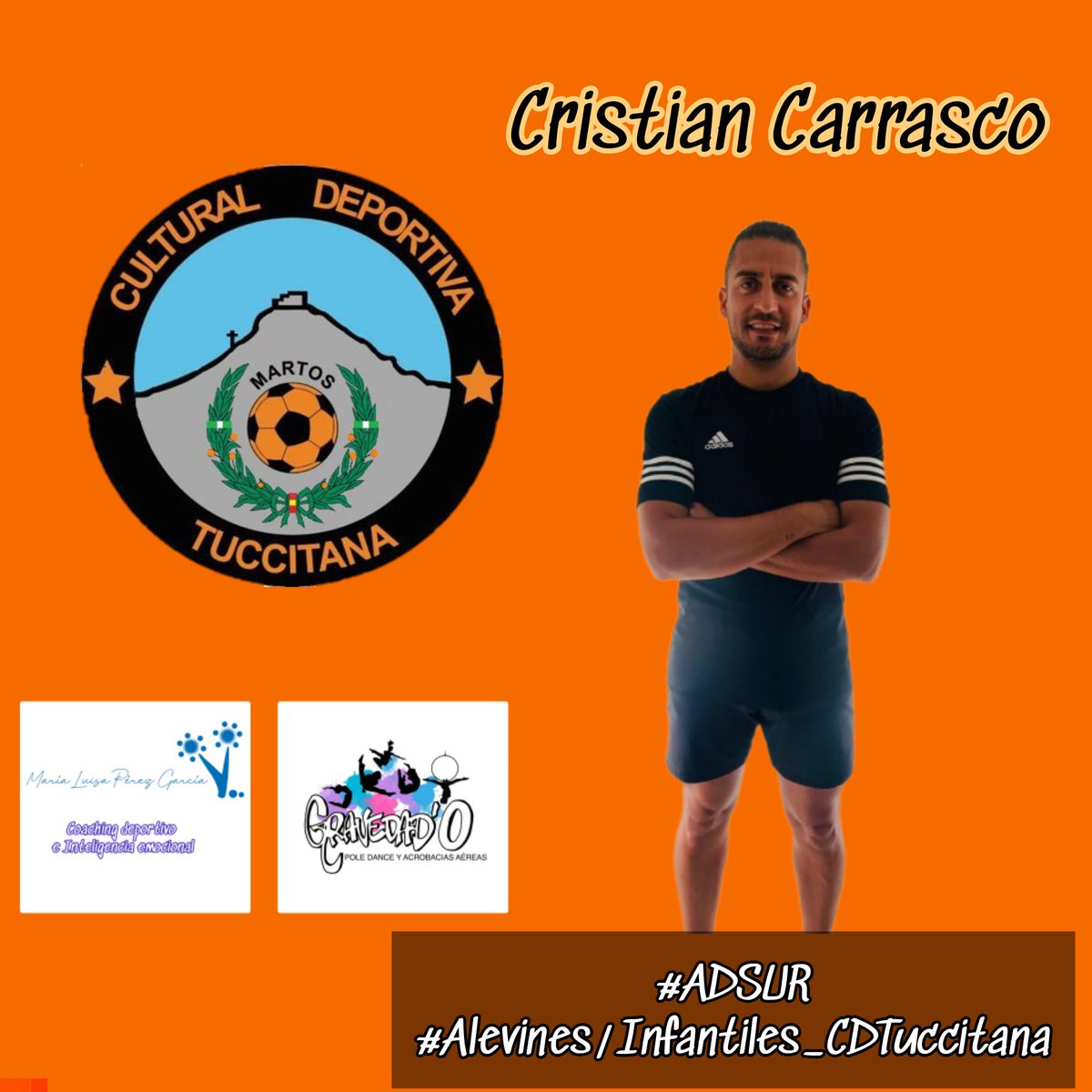 CulturalDeport2's tweet photo. 🖤🧡#ADSUR
🗣️¡Esta temporada nuestro club participa también en la liga Comarcal de Fútbol 7 ADSUR!
📋 Cristian Carrasco Fernandez, @CristianCf10 ,será el encargado de dirigir nuestro #AlevínInfantil en esta Competición
#CDTuccitana_es_Cantera https://t.co/pCfqfku7Wx