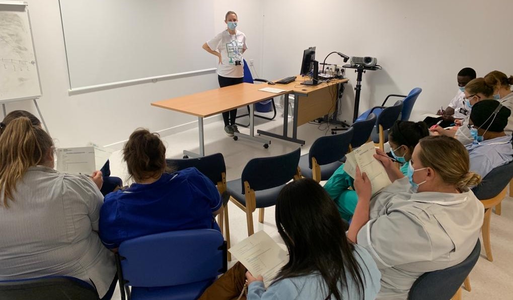 CUH_Diabetes's tweet photo. Was a busy day raising @HypoAwareness here @CUH_NHS yesterday! Here are just some of things we got up to. Missed us? Dont worry, if you work at CUH we have a programme of events all week, check out the CUH bulletin from Monday @CUH_dietitians @CUH_ClinEd #HypoAwarenessWeek https://t.co/d1BlyU5rvU