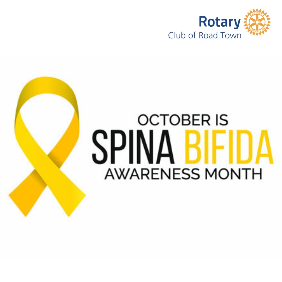 rotaryroadtown's tweet photo. October is Spina Bifida Awareness Month—a time to celebrate the hundreds of thousands of people living with Spina Bifida.
2022 theme: “Elevate Your Voice”
#RotaryClubRoadTown #PeopleOfAction #District7020 #SpinaBifidaAwareness #EconomicandCommunityDevelopmentMonth https://t.co/qMyEvLQbMr