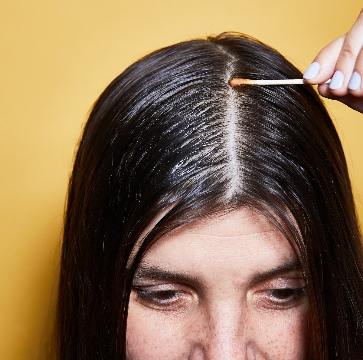 Tip #66: When coloring your hair, leave no strand behind. #QtipsTricks