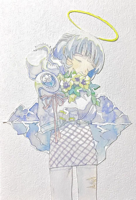 #天使の日 オリキャラの天使ちゃん 