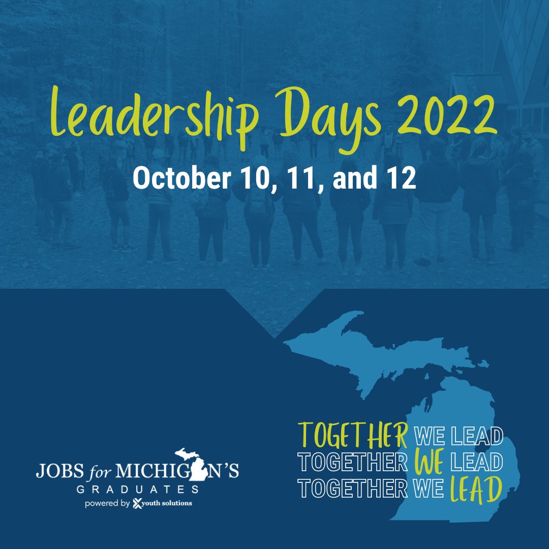 Leadership Days is next week! Leadership Days is our annual event focused on #leadership and team building. We’re excited to partner with <a href="/Camp_Ohiyesa/">YMCA Camp Ohiyesa</a>, Camp Daggett, &amp; <a href="/YCampManitouLin/">YMCA Camp ManitouLin</a> again to create an unforgettable experience for our youth. Learn more bit.ly/3aoCA29
