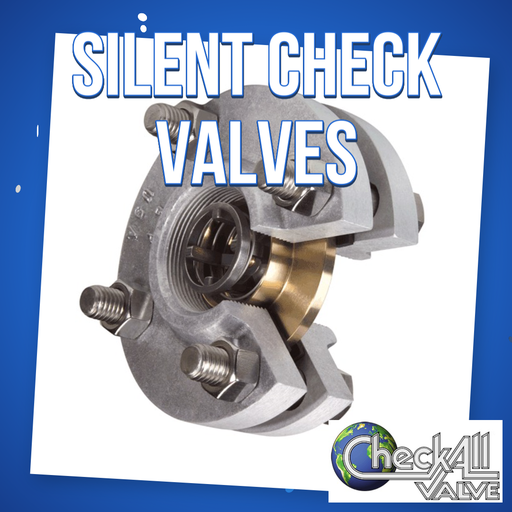 CheckAllValve's tweet photo. A silent #CheckValve utilizes a spring to assist the poppet in closing the check valve prior to fluid flow reversal. This eliminates the hydraulic shock also known as #waterhammer. All valves #CheckAll manufactures are inline silent check valves. https://t.co/ZWYmbz3sQ2 https://t.co/rpP1yD9M7a