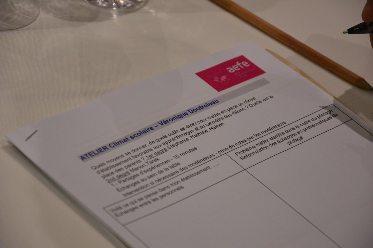 IRFMaghrebEst's tweet photo. Début des ateliers de travail entre les chefs d’établissement, directeurs et adjoints sur les thématiques suivantes : les #parcourslinguistiques du cycle 1 au cycle terminal, les cellules de formation continue et le #climatscolaire
@aefeinfo #ZoneMaghrebEst #formationcontinue https://t.co/ygMIBNRmVJ