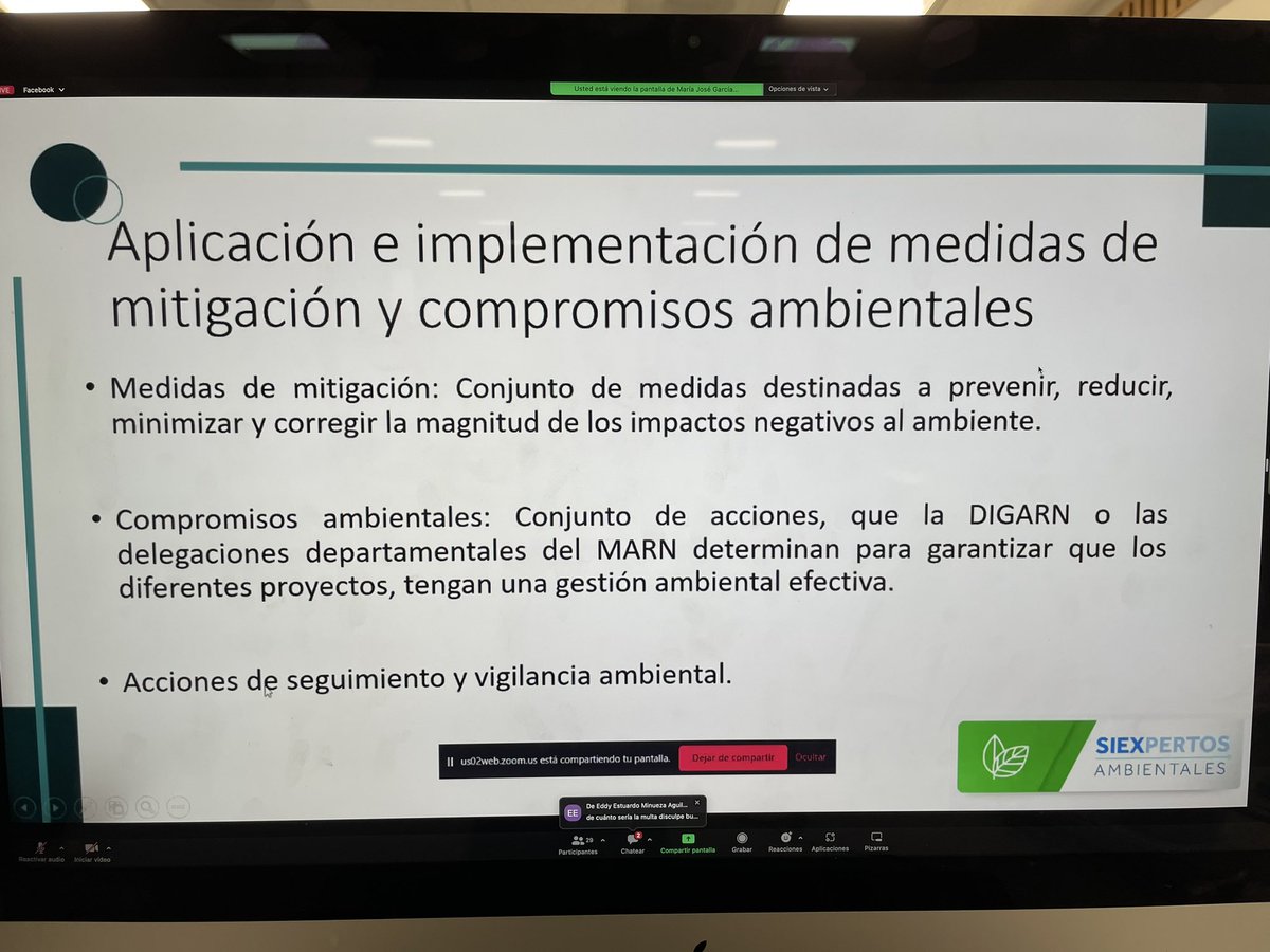 Empezamos el Webinar de Instrumentos Ambientales junto a <a href="/SiexDeAgexport/">@SIEXdeAGEXPORT</a> #ExportandoServicios