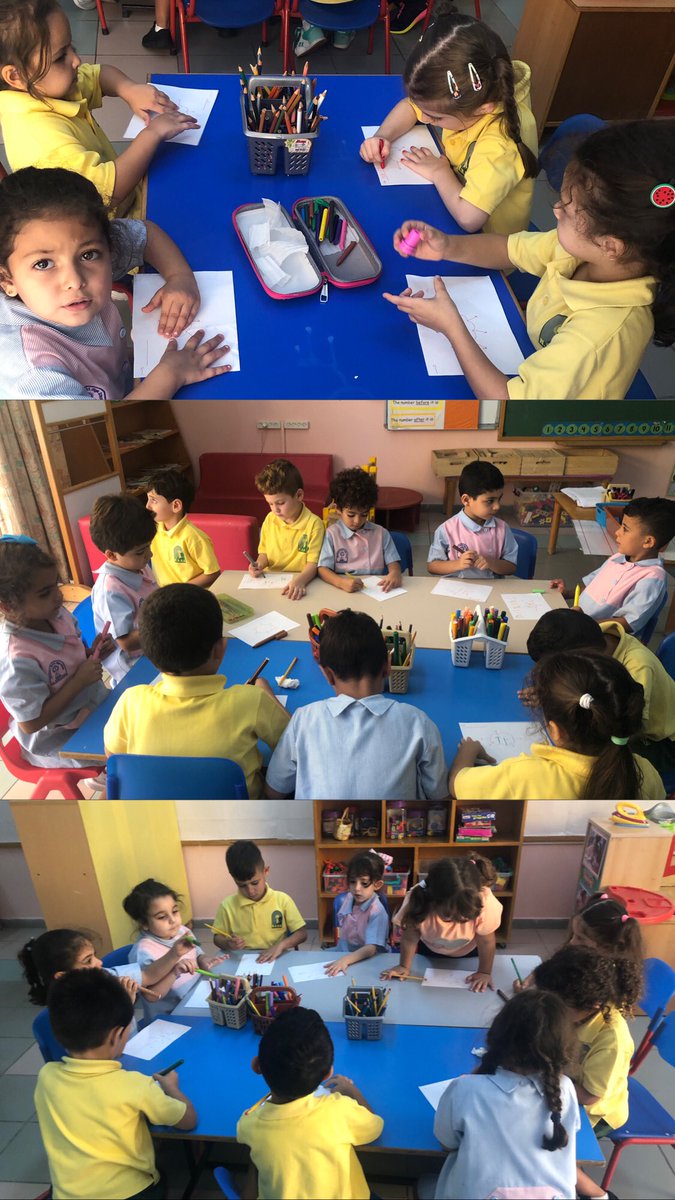 KG3C learners started their year with letter /Tt/, brainstormed words starting with sound /t/، modeled writing it while watching a video abt &amp; then generated words they learned #Literacy #Letters #Beginning_sounds <a href="/tbaassiri/">Tharwat Baassiri</a> <a href="/Hhhsinfo/">Houssam Hariri HS</a> <a href="/TawilNoor/">Noor Taweel</a> @reem_lutfi <a href="/sashgh/">Sasha Ghosn</a>