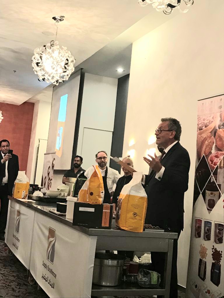 Pascal H. Grégoire (@ph_gregoire) on Twitter photo Who says "chocolate" says &...eats #Belgian chocolates🍫 of course! Successful seminar for 🇸🇦Saudi chiefs by #Brussels based Pastry International Consultant Chef François. Courtesy of
🇧🇪Belgium-Based #Veliche Gourmet Chocolate
<a href="/AWEX_Saudi/">AWEX Arabie saoudite</a> <a href="/InvestWallonia/">Invest in Wallonia</a>
<a href="/Food_be/">food.be</a> <a href="/CocoaChocProf/">Koen Dewettinck</a> Who says "chocolate" says &...eats #Belgian chocolates🍫 of course! Successful seminar for 🇸🇦Saudi chiefs by #Brussels based Pastry International Consultant Chef François. Courtesy of
🇧🇪Belgium-Based #Veliche Gourmet Chocolate
<a href="/AWEX_Saudi/">AWEX Arabie saoudite</a> <a href="/InvestWallonia/">Invest in Wallonia</a>
<a href="/Food_be/">food.be</a> <a href="/CocoaChocProf/">Koen Dewettinck</a>