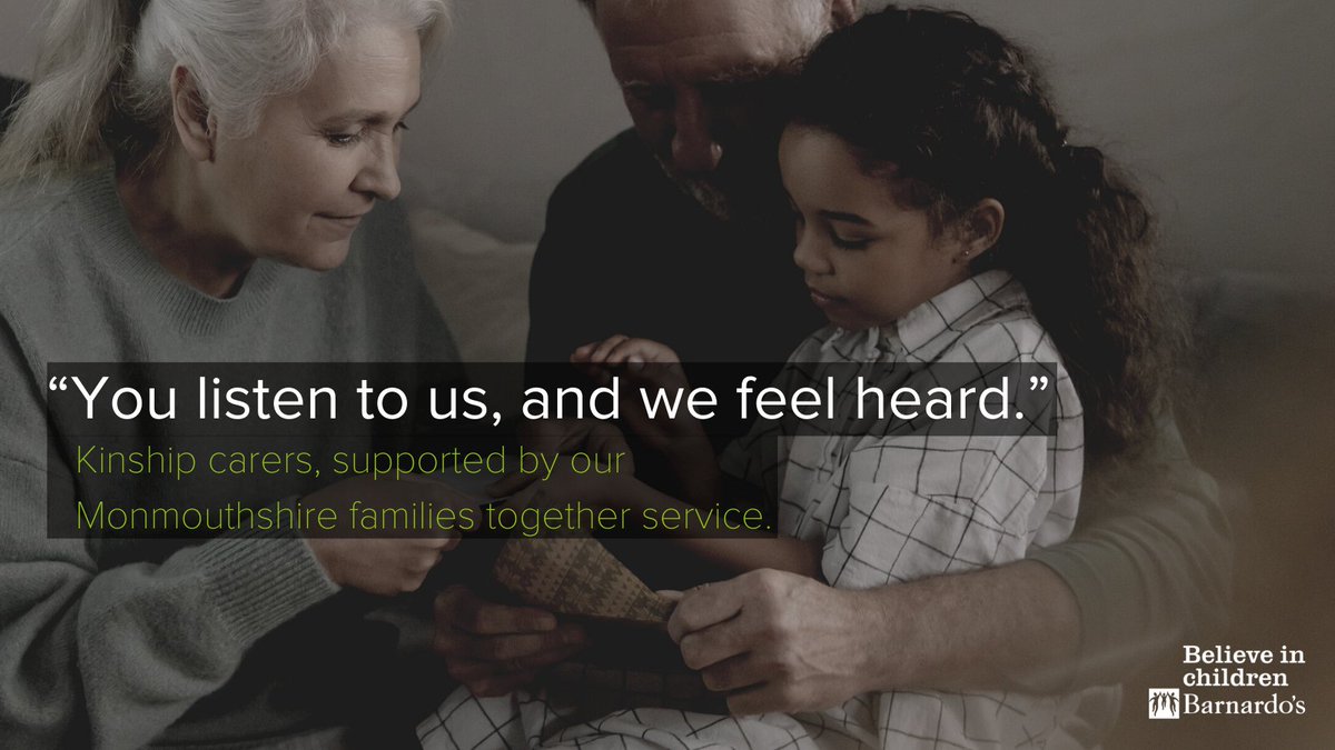 Sometimes, instead of being placed into foster care, children are placed with family members who care for them. This is #KinshipCare.  

✔️ Kinship carers should have access to the same support as foster carers do.  

👉 RT if you agree.