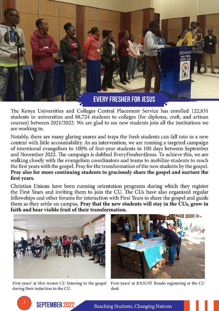 focuskenya's tweet photo. 1/3 Grateful to God for the last two months! We are celebrating fruitful partnerships, New appointments, New students on campus, and the strength of Developing Leaders and Changing Nations.

Download your copy at https://t.co/3ui4S7Yxkf
 
#FOCUSKenyaBriefs
#FOCUSKenya https://t.co/DeuQNsDzjJ