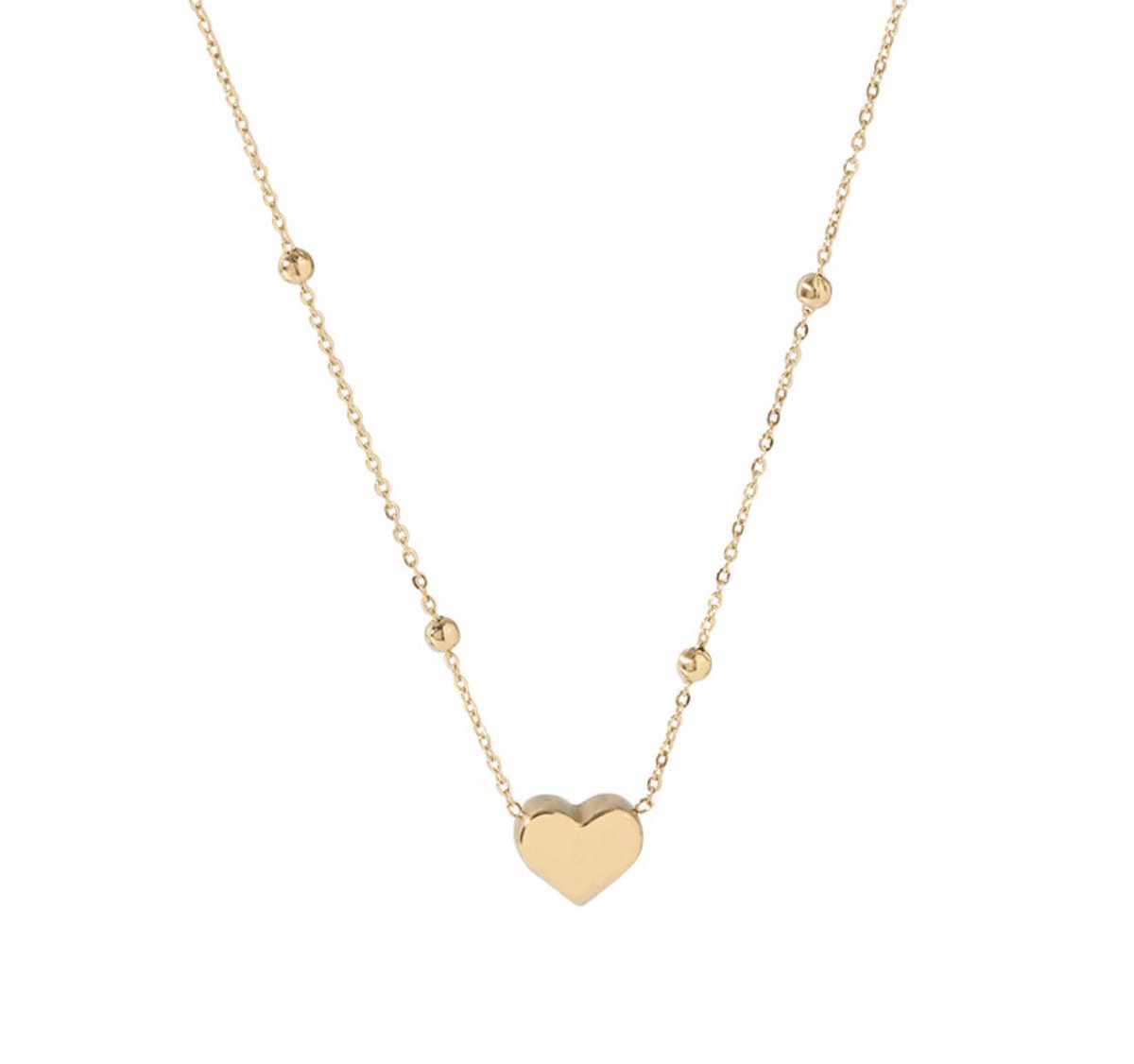 Gold heart  necklace with a beaded chain💛 

Price: 4000

A must have 🤩✨

Send a dm to purchase ❤️
 
#goldnecklace #lagosjewelrystore #lagosjewelryseller