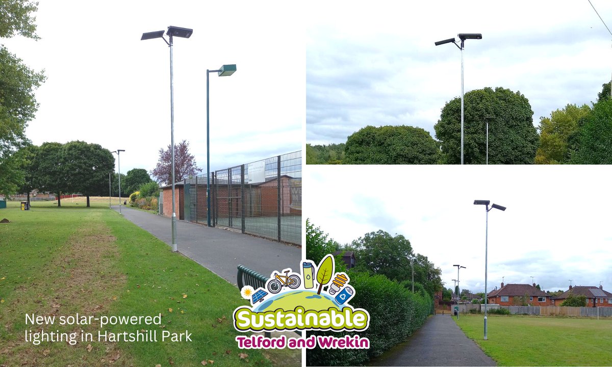 We've installed solar-powered LED street lights in Hartshill Park, brightening your way and helping people feel safer at night-time 🌜🍂 
Funded by our £1m Pride in Our Parks investment - one more way we're helping to make a more sustainable borough.

#SustainableTW  #OnYourSide