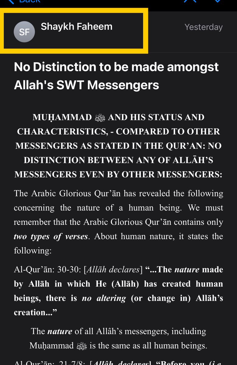 As-salāmu ʿalaykum wa- raḥmatu -llāhi wa-barakātuhū to all. A humble appeal to please send out this post as someone is using my name as an email address to spread corrupt islamic information leaning toward Qur’an-only (Hadith rejector views) 

facebook.com/10006393401001…