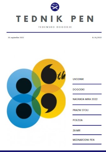 TEDNIK PEN 🗞
Boris A. Novak in njegov Sonet repatec, nominiranke za nagrado MIRA in še 88. kongres PEN. V Tedniku. 

penslovenia-zdruzenje.si/tednik