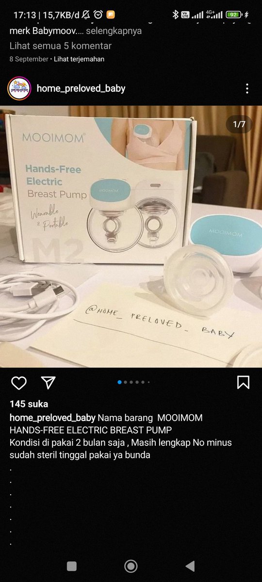 Penipuan barang preloved via IG beware guys ! Elvira titania. Home Preloved Baby