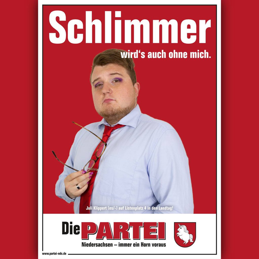 Die PARTEI Niedersachsen tweet media