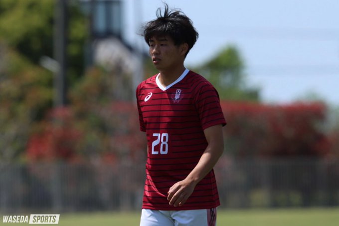 J3 Ac長野パルセイロ内定 ア式蹴球部ｍｆ丹羽匠 早稲田大学 競技スポーツセンター