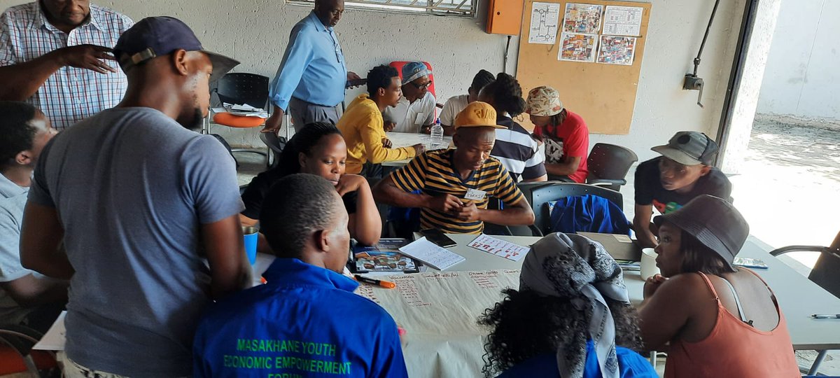 Specific cooperative mentorship of #wastepreneurs <a href="/WasteAid/">WasteAid</a> <a href="/BunzlPlc/">Bunzl Plc</a> <a href="/Wotiftrust/">The Wot-if? Trust</a>  <a href="/Makhabisi_SA/">Harriet</a> <a href="/WCCA8/">WCCA</a> 🇿🇦 Honing in on #revenue #volumes &amp; record keeping ♻️