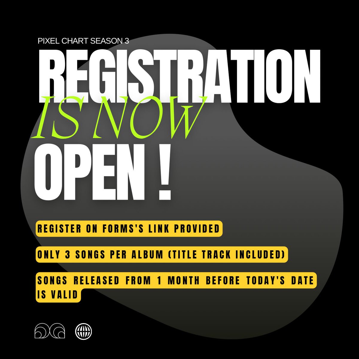 PixelChart_MI's tweet photo. ❤️‍🔥REGISTRATION IS NOW OPEN❤️‍🔥

🔗 Week 5: https://t.co/zYJj2MPPUg

We are headed to WEEK 5!🎉 
New/eligible releases may participate NOW 👀 https://t.co/lMmHW25m27