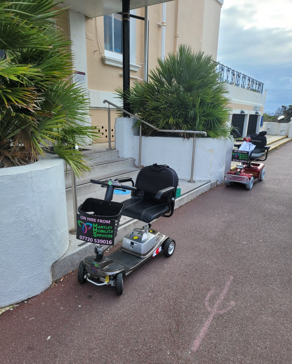 We hire out pavement scooters and boot scooters.
If you need a scooter so you can go out on coach trips or put in the back of your car for a day out.  Call us on 01323-638078 and ask for a boot scooter.
