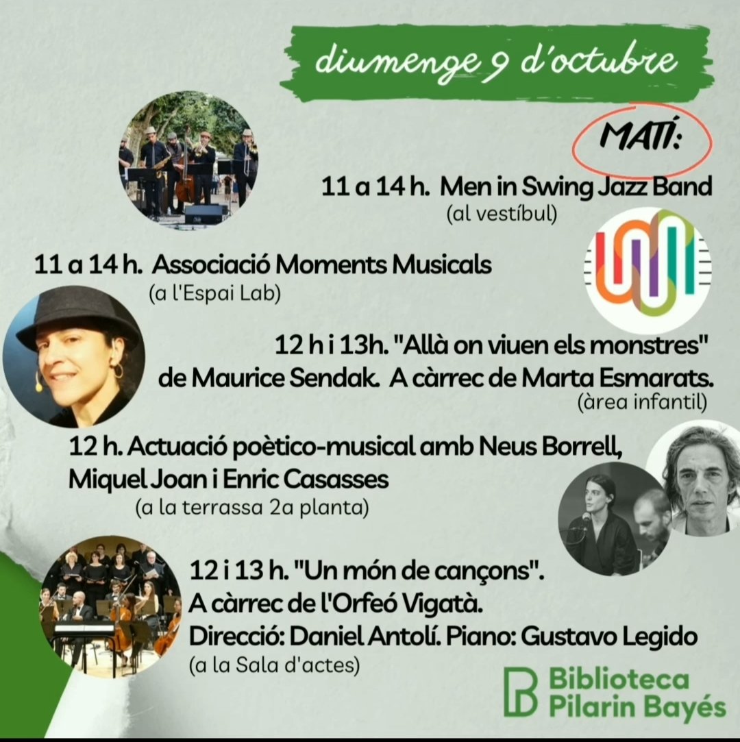 evmalgastats's tweet photo. 💥Des de la La Malgastada Associació estem molt contentes que la nova biblioteca Pilarin Bayés ens hagi confiat la programació de dos actes que passaran  aquest cap de setmana de Jornada de Portes Obertes: https://t.co/P9UYcDgZ5g