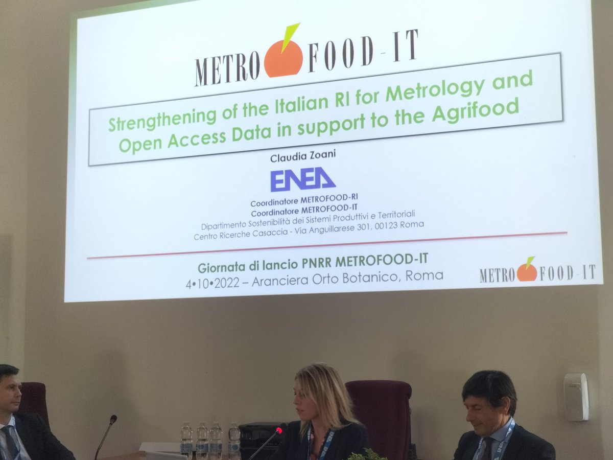 cx66rm's tweet photo. #Now Orto Botanico @OrtoRoma #METROFOOD-IT è partito!!!
@SapienzaRoma è protagonista di questa infrastruttura di ricerca per la qualità e la sicurezza delle filiera agroalimentare https://t.co/5r394bgbPt