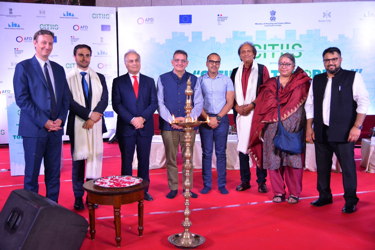 Naim_K's tweet photo. "Cities of Tomorrow" Photography Exhibition launched yesterday by the #CITIIS program partners. It is a culmination of the CITIIS photography competition chaired by Sh Raghu Rai. Visit us at the India Habitat Centre, New Delhi; the exhibition is available till Oct 6, 2022. https://t.co/mX87zDfppd