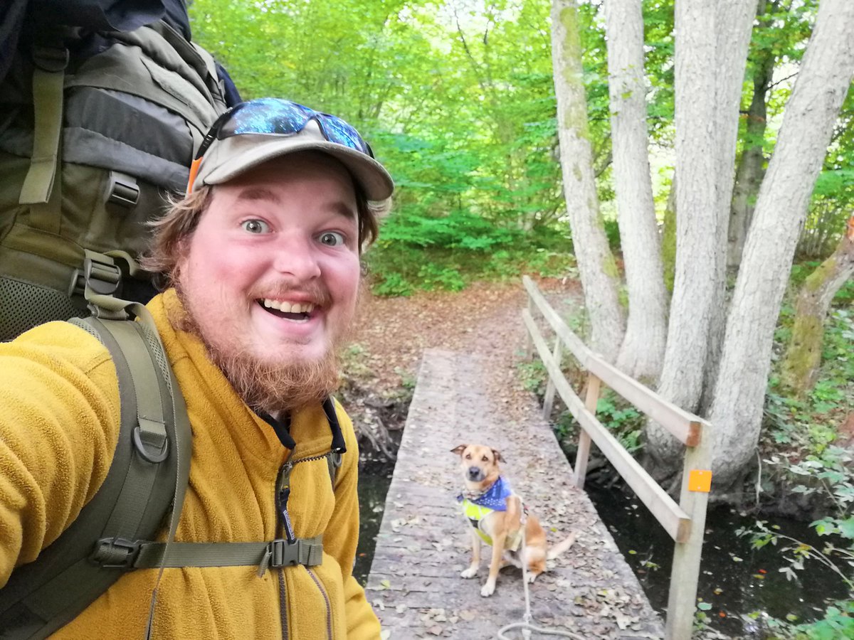 Simba_Bordhund's tweet photo. Weiß gar nicht was er hat, sieht doch total gut aus diese Holzbrücke. Ja okay etwas schief, aber sonst voll gut 😅 https://t.co/zdIy0k49o3