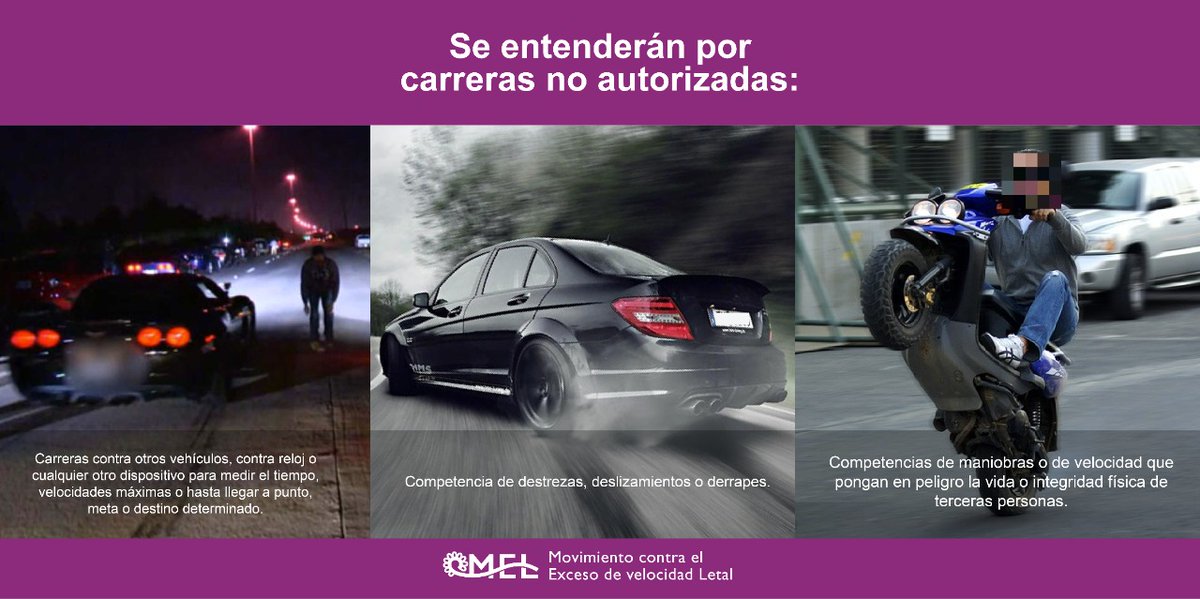 ContraExceso's tweet photo. ¡¡¡ ES LEY !!!
La ley que sanciona las carreras clandestinas y el exceso de velocidad temeraria (sobrepasar el límite de velocidad en más de 60 km/h) ha sido promulgada en el diario oficial.
#NoImpunidadPorLaVelocidad #NoCarrerasClandestinas
https://t.co/tmoSF1acfl https://t.co/EuduJeZxvQ